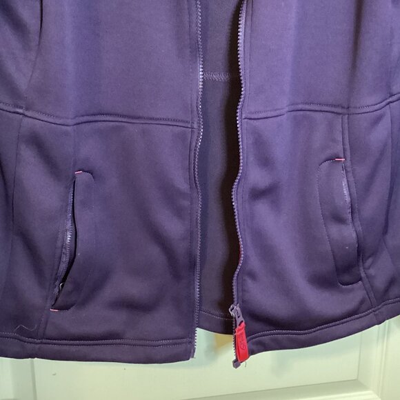 O'Neill Women's Fleece Zip Up Hoodie Purple Size XL Sports Gym Activewear Pocket - Picture 4 of 8